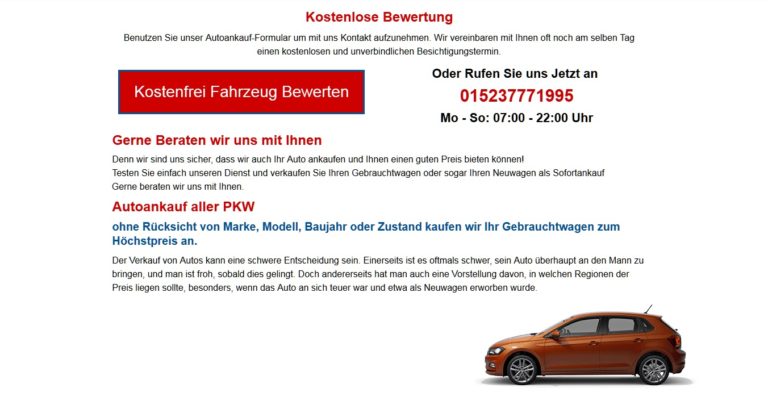 Autoankauf Frankfurt | Autoankauf aller PKW in Frankfurt